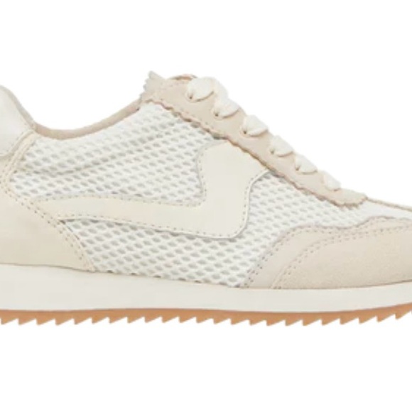 Dolce Vita Cream Mesh Sneakers - Picture 2 of 7